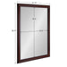 Rectangle Mirror Cherry 28x40 5