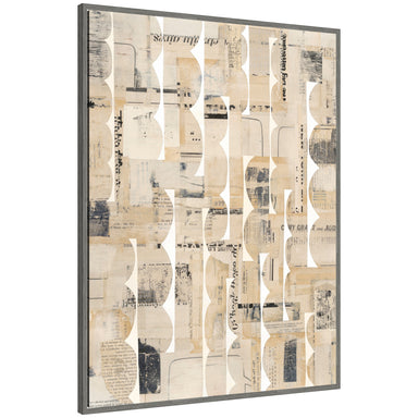 Framed Canvas 32x42 Sylvie Graywash 1
