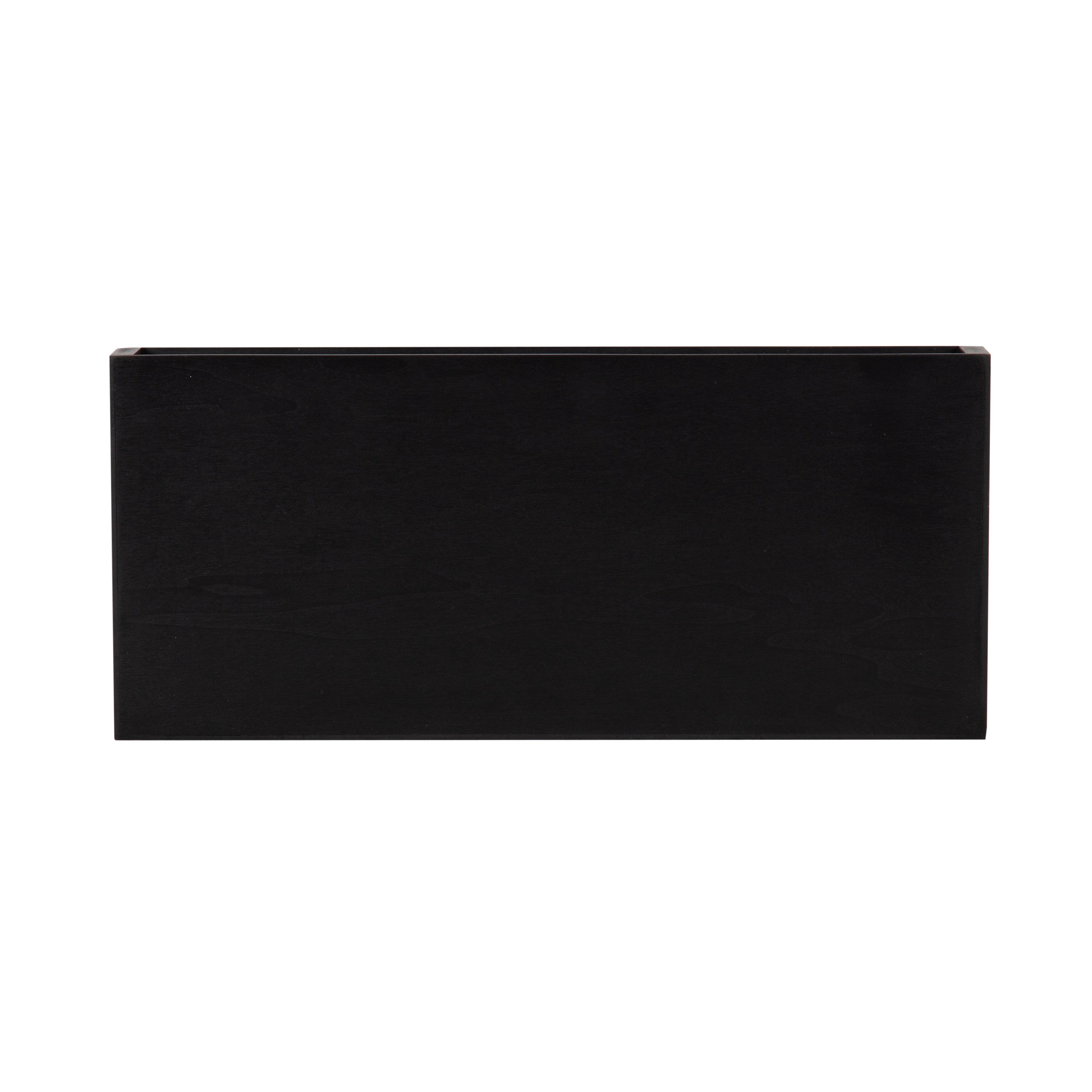 Floating Shelf 2 Piece 18 Inch Black 5
