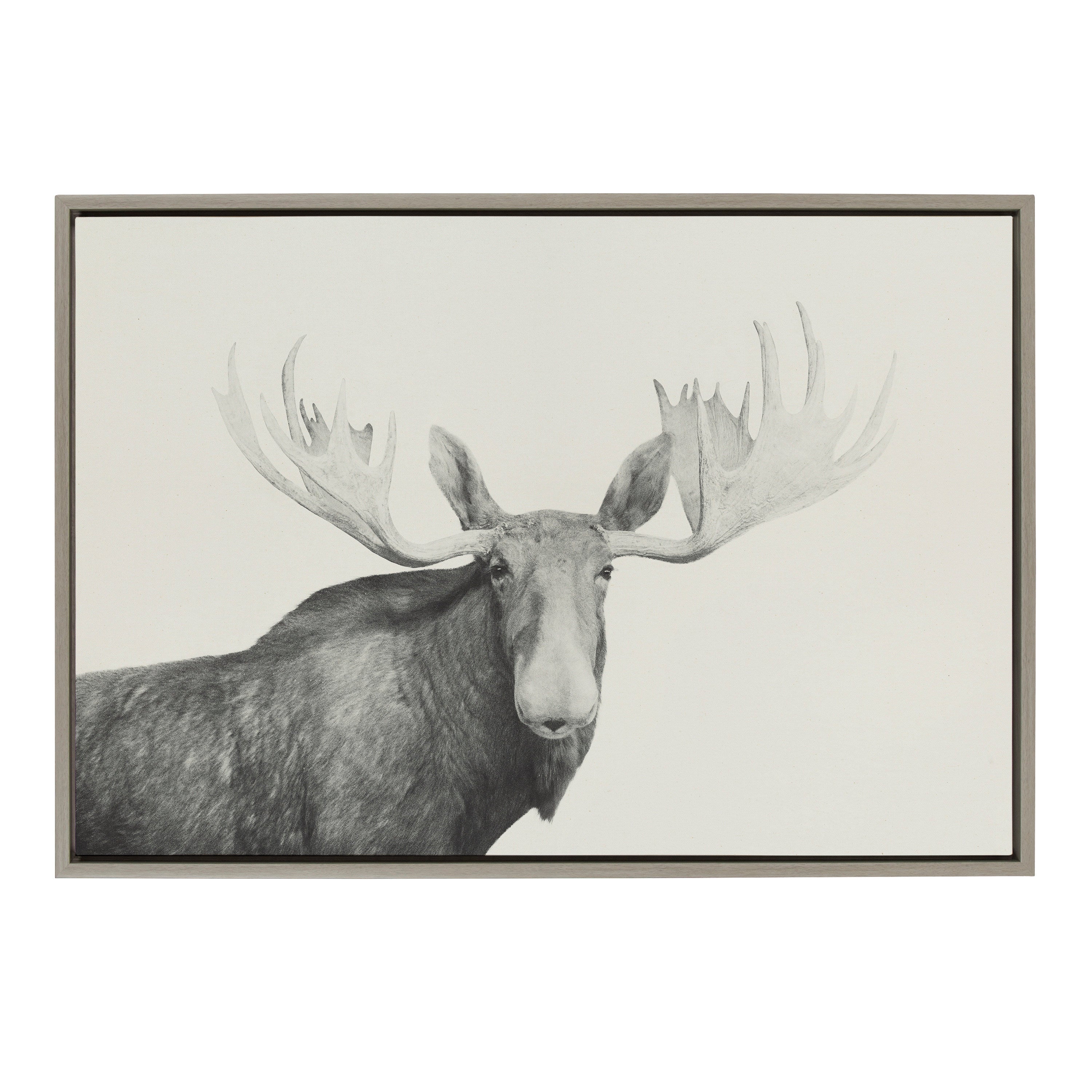 Framed Canvas Sylvie Graywash 23x33 1