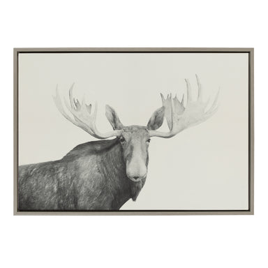 Framed Canvas Sylvie Graywash 23x33 1