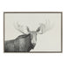 Framed Canvas Sylvie Graywash 23x33 1