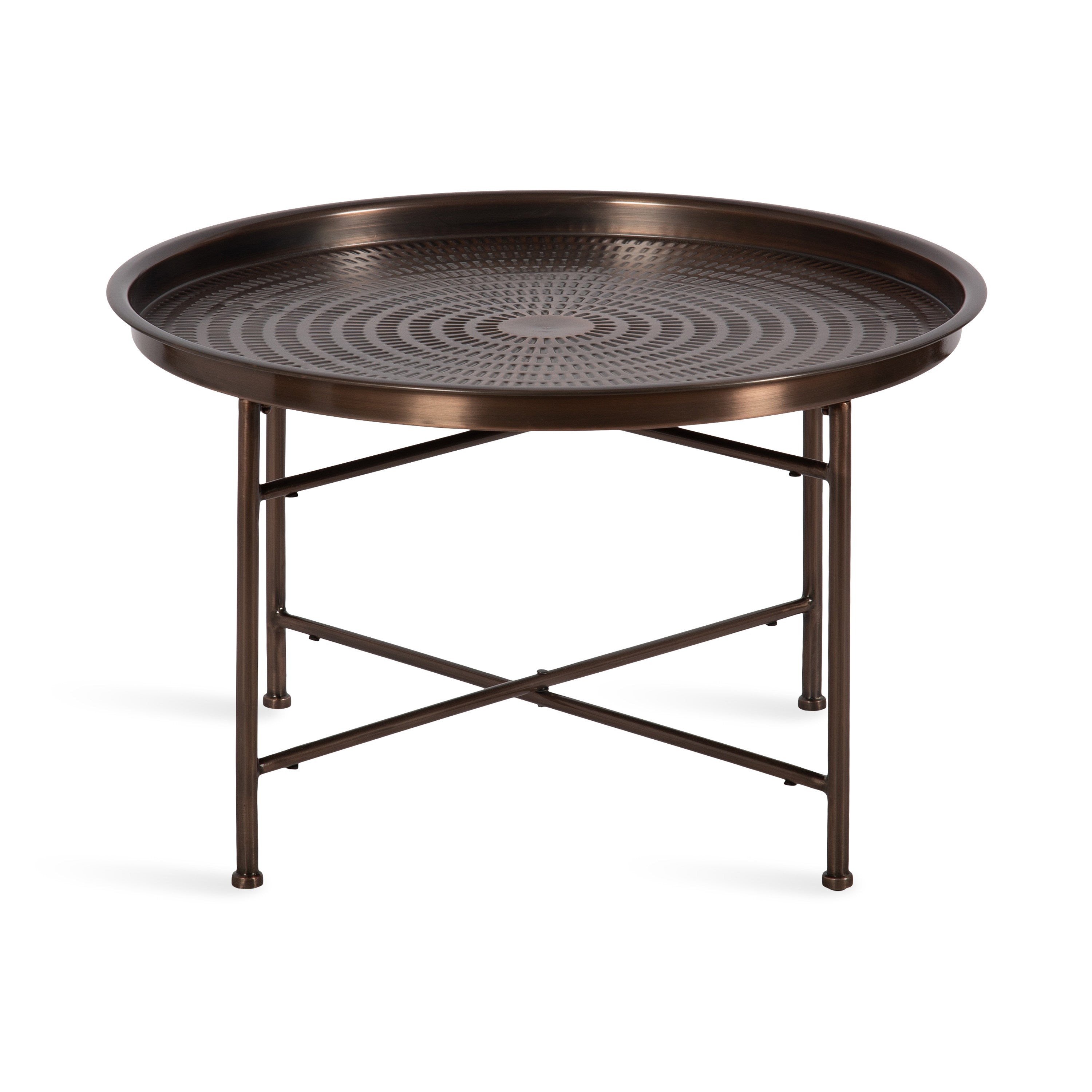 Mahdavi Round Metal Coffee Table