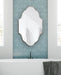 Scallop Mirror Silver 23x37 7