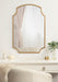 Scallop Mirror Gold 20x30 7