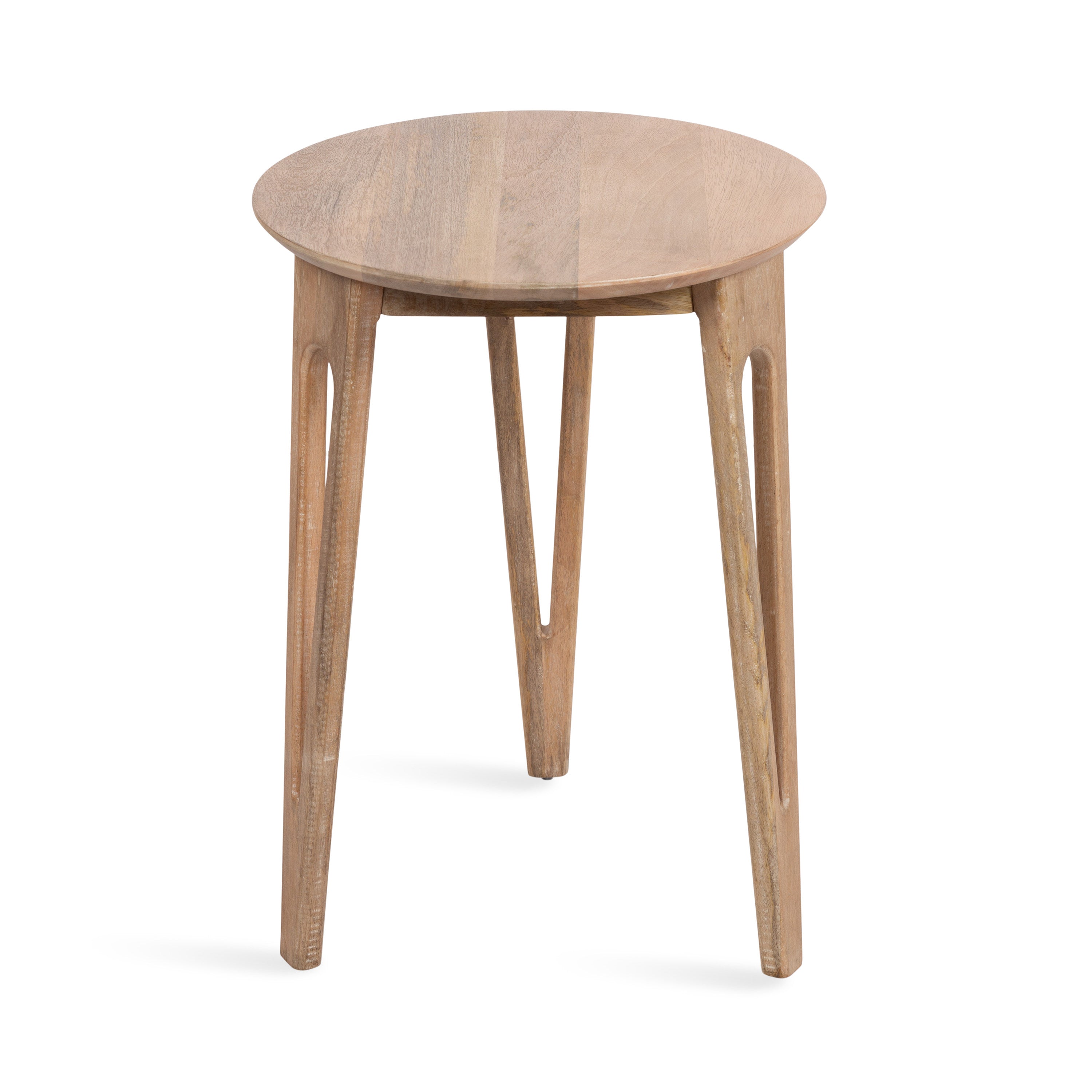 Side Table Natural Beige 16x16x22 1
