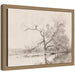 Framed Canvas 13x10 Sylvie Dark Gold 1