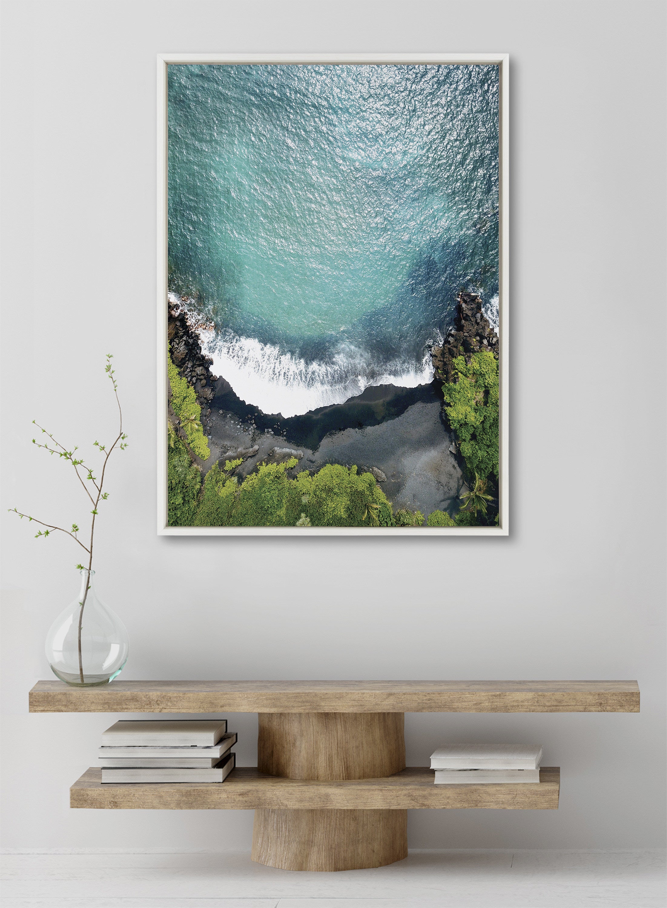 Framed Canvas Sylvie White 28x38 8