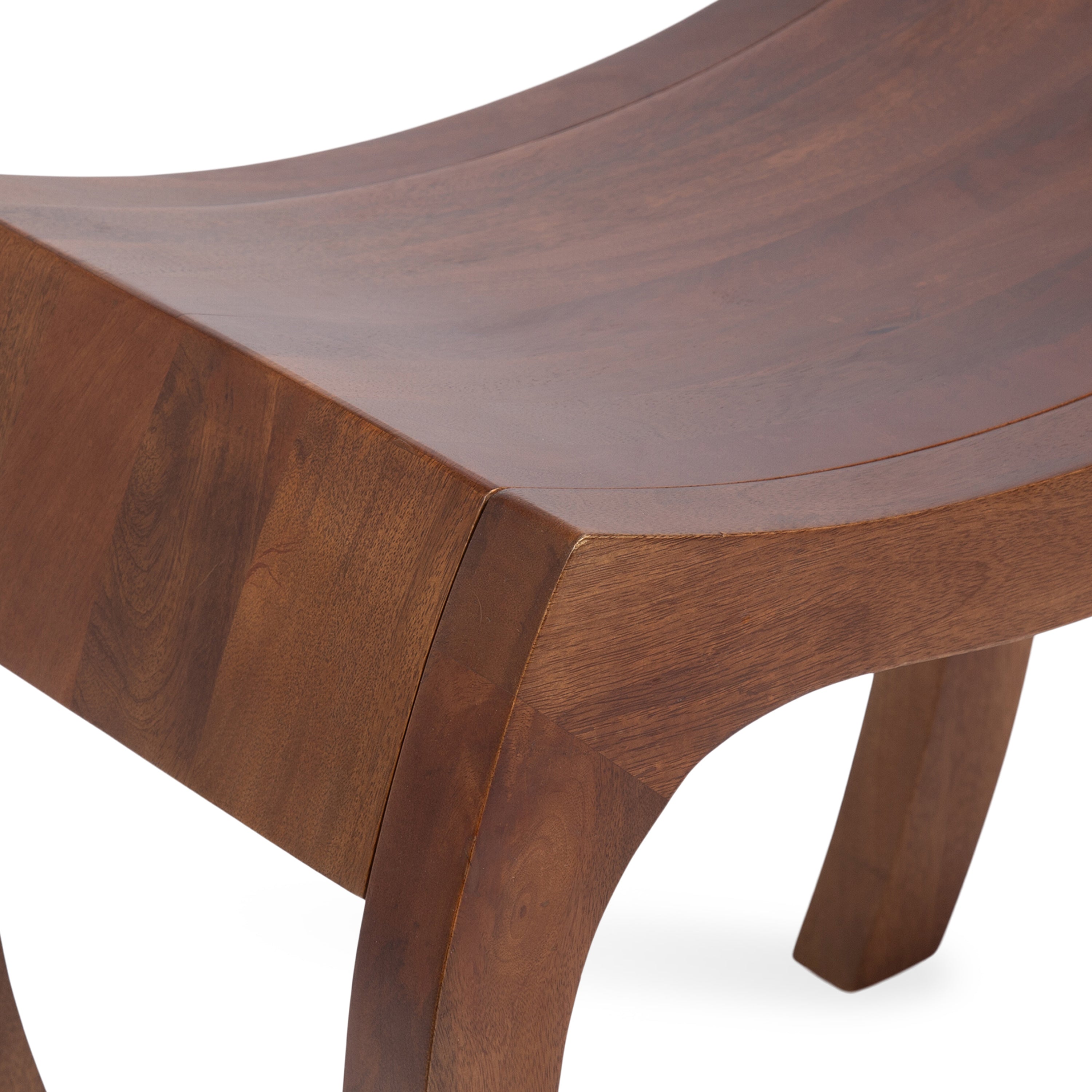 Standard Ottoman Walnut Brown 22x14x18 3
