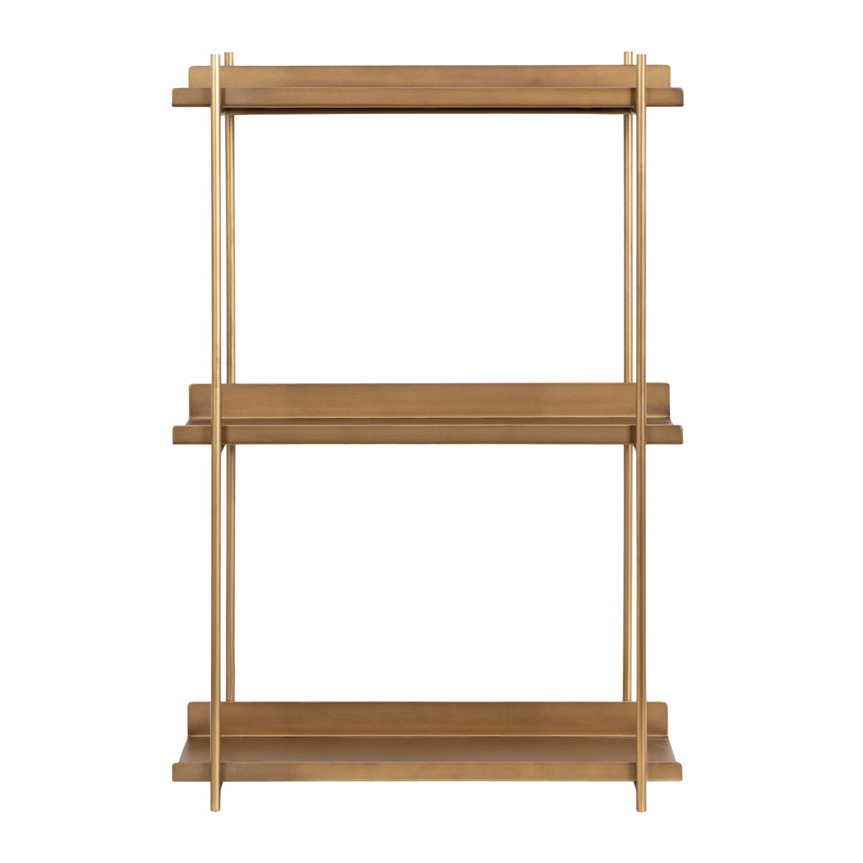 Accent Shelf Gold 20x7x30 5