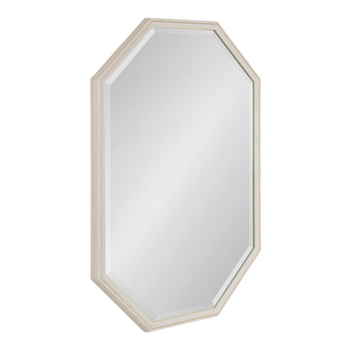 Octagon Mirror White 24x36 1