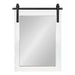 Rectangle Mirror White 18x26 2