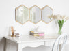 Irregular Mirror Gold 14x30 6