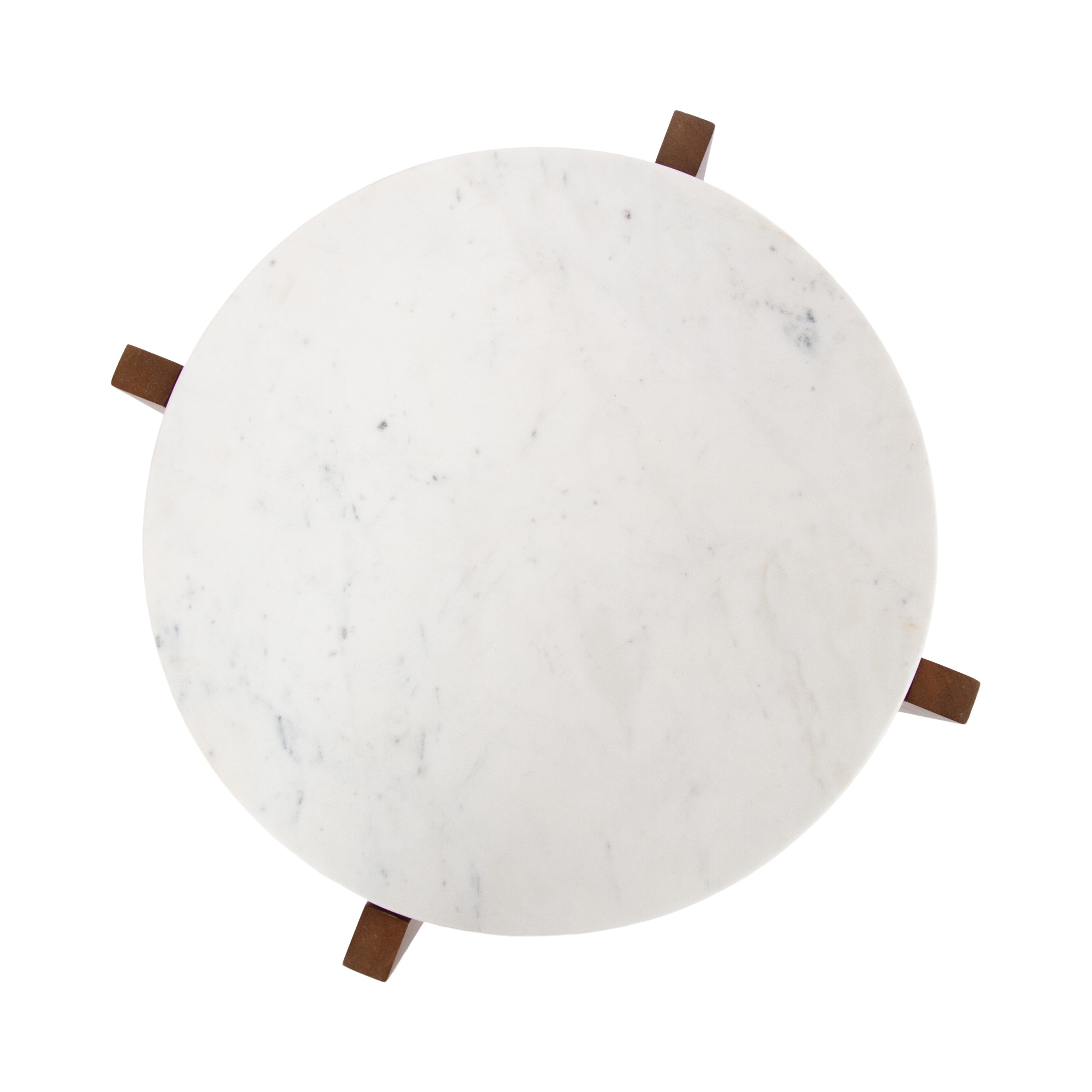 Icelyn Marble Side Table