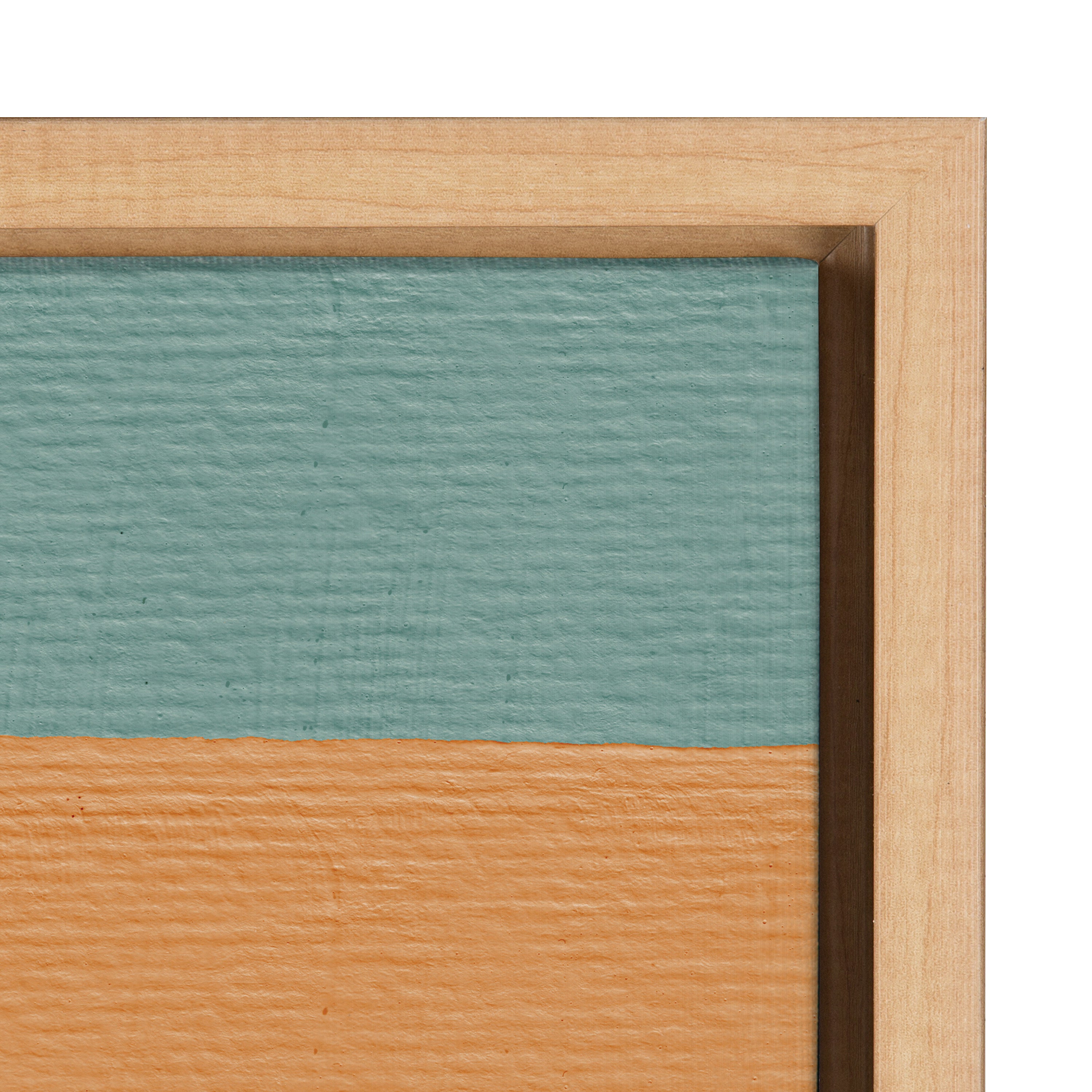 Sylvie Sunset Waves Framed Canvas by Cat Coquillette