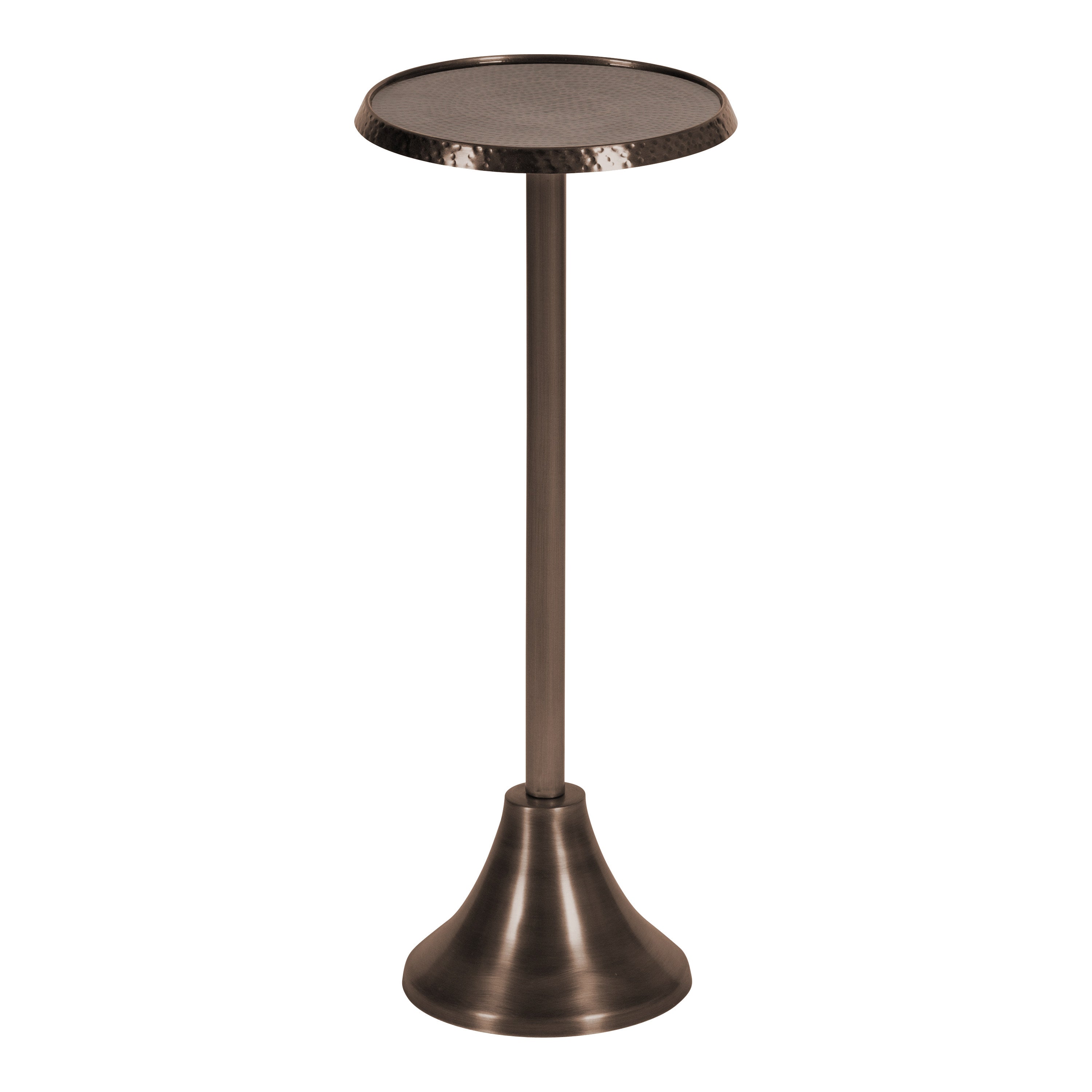 Drink Table Bronze 9x9x23 1
