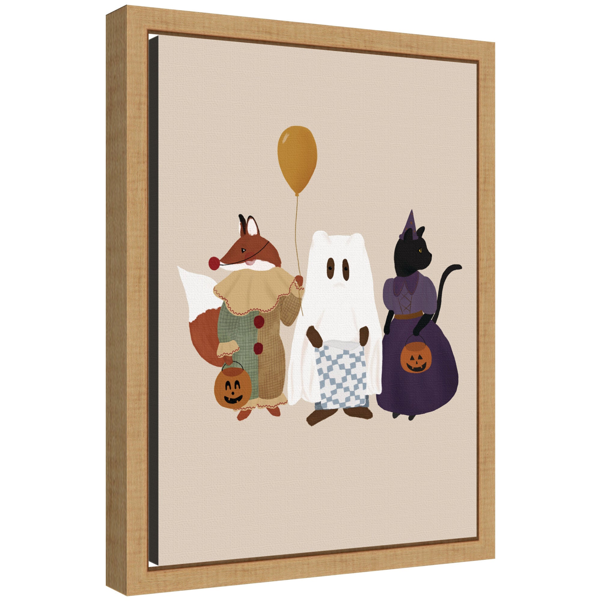 Framed Canvas 10x13 Sylvie Natural 1