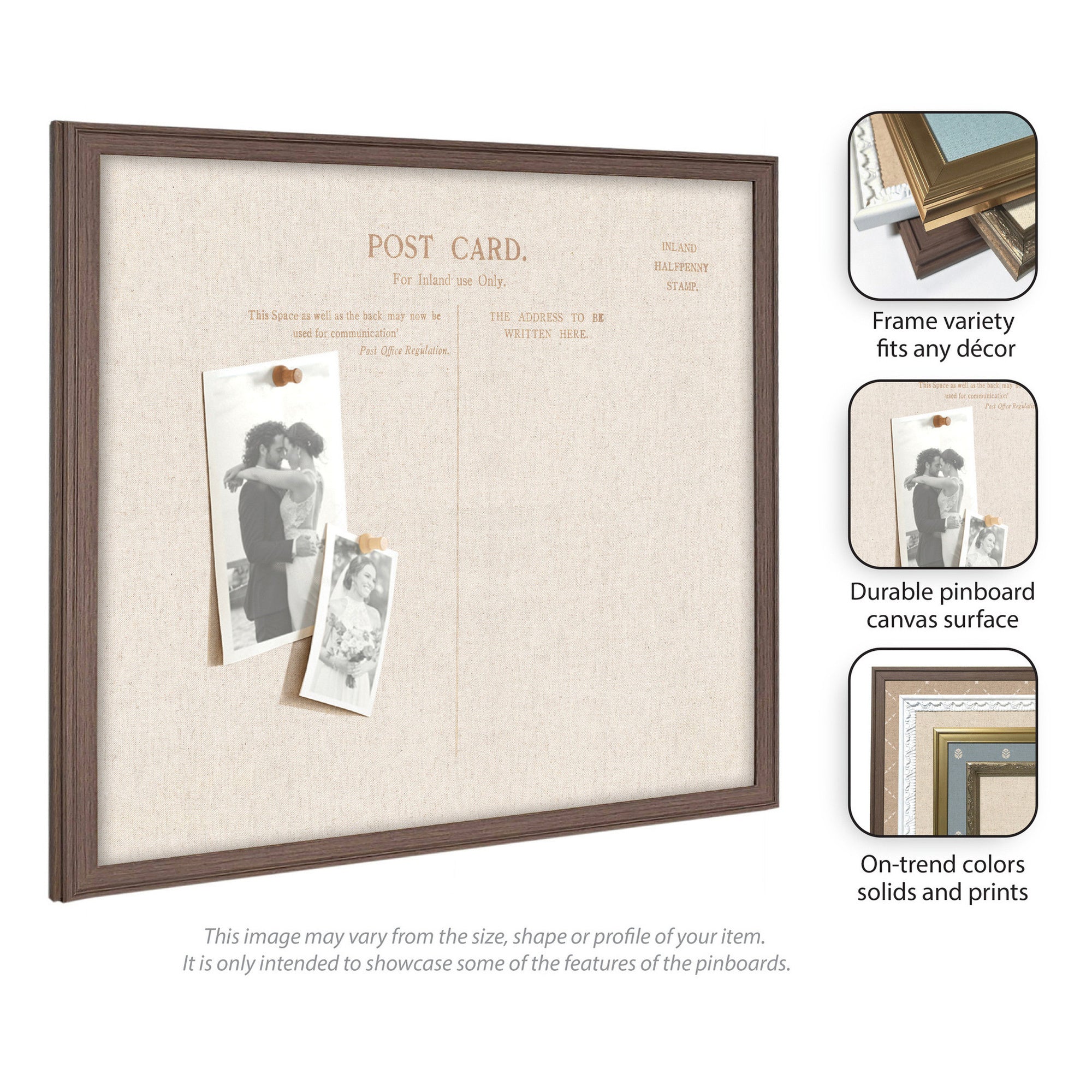 Pinboard Florence Gold 38x26 5