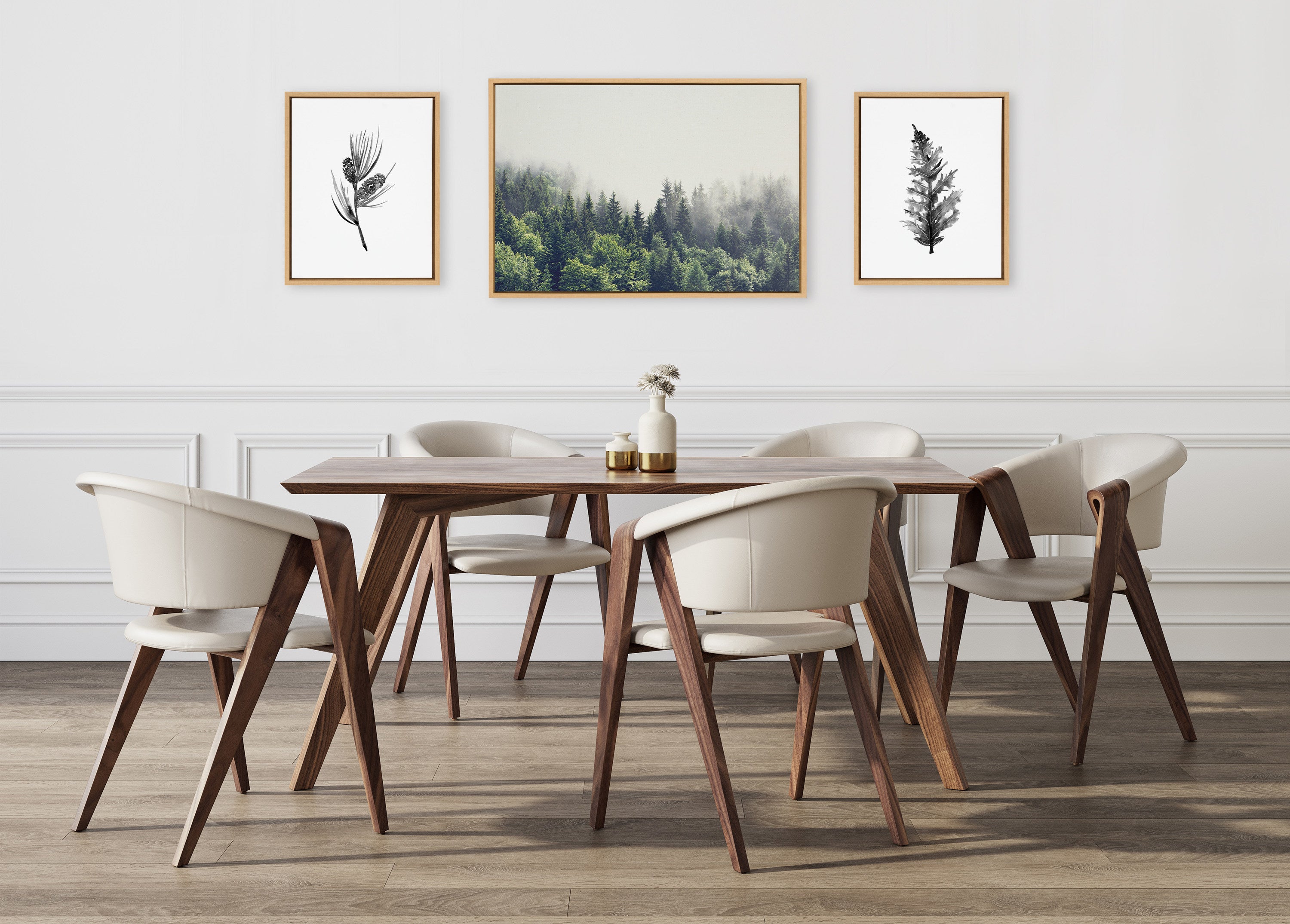 Art Set 3 Piece Set Sylvie Natural 5