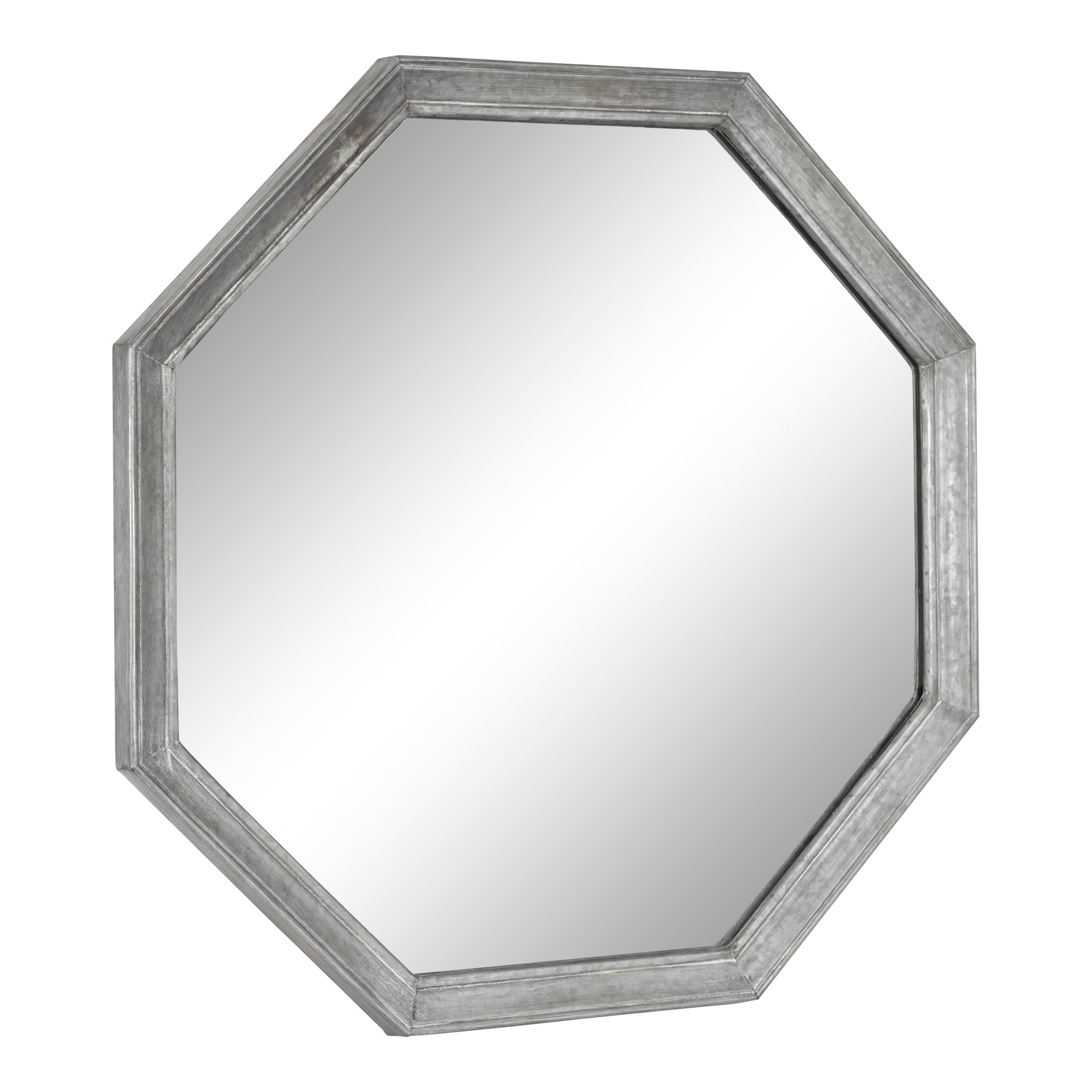 Octagon Mirror Silver 26x26 1