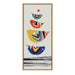 Framed Canvas Sylvie Natural 18x40 1