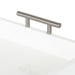 Single Tray White Silver 17x13 3