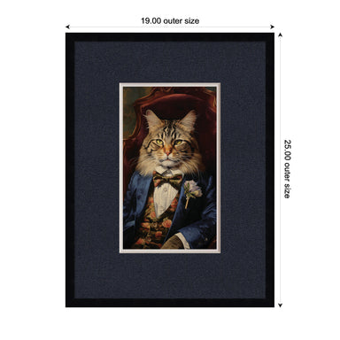 Framed Art 19x25 Svelte Noir Black 2