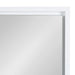 Rectangle Mirror White 24x36 3