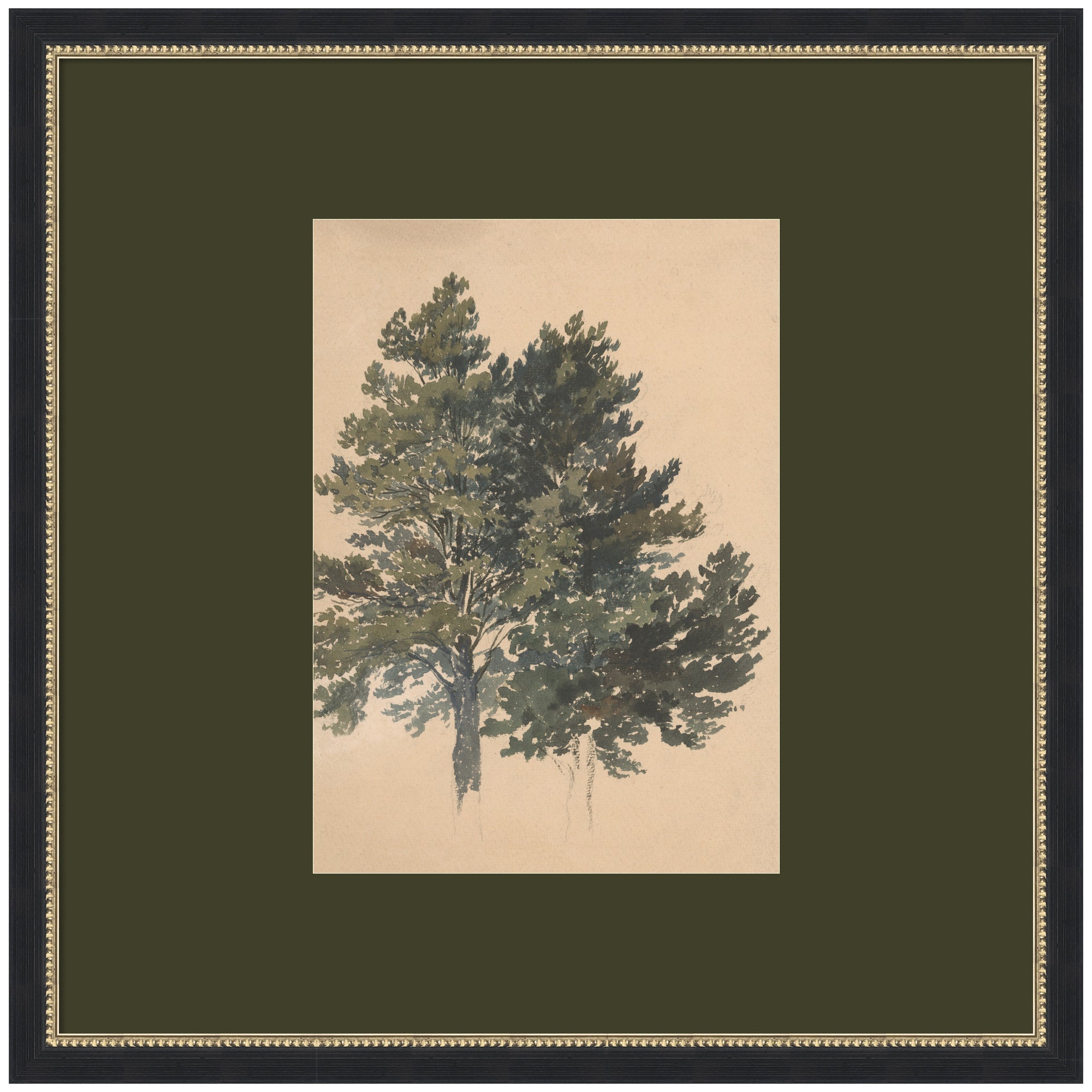 Framed Art 26x26 Belmont Black 1