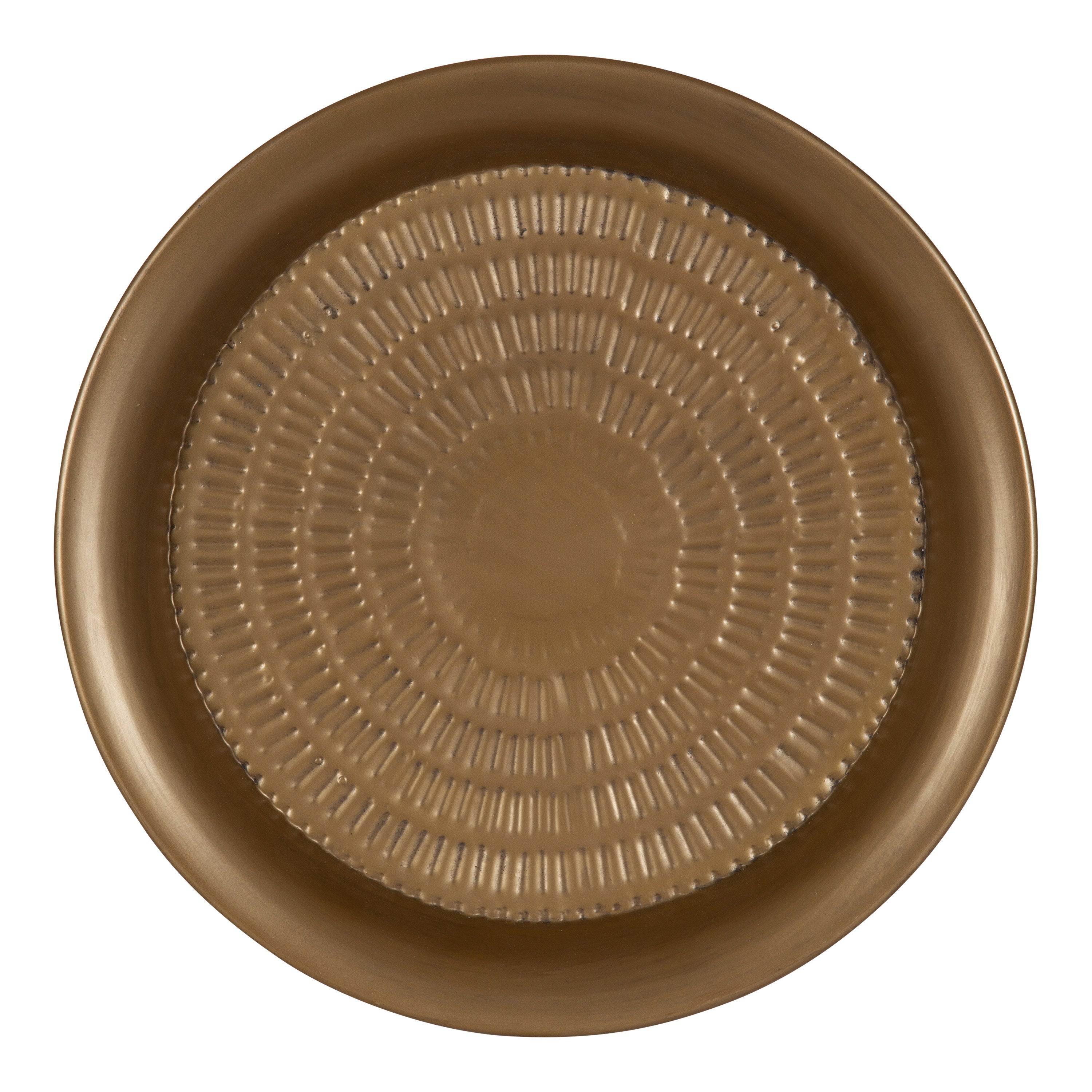 Mahdavi Round Metal Accent Table