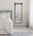 Rectangle Mirror Rustic Brown 18x50 6