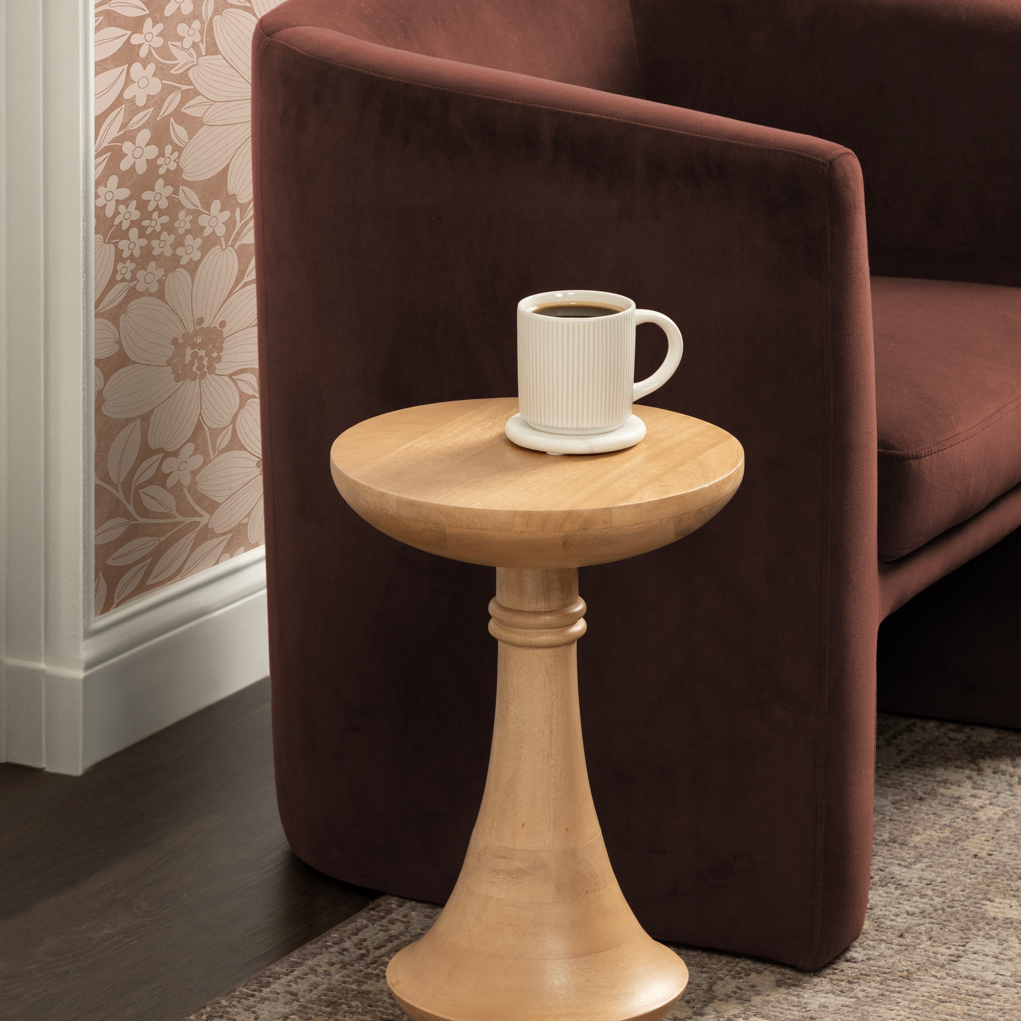 Side Table 12x12x20 Natural 6