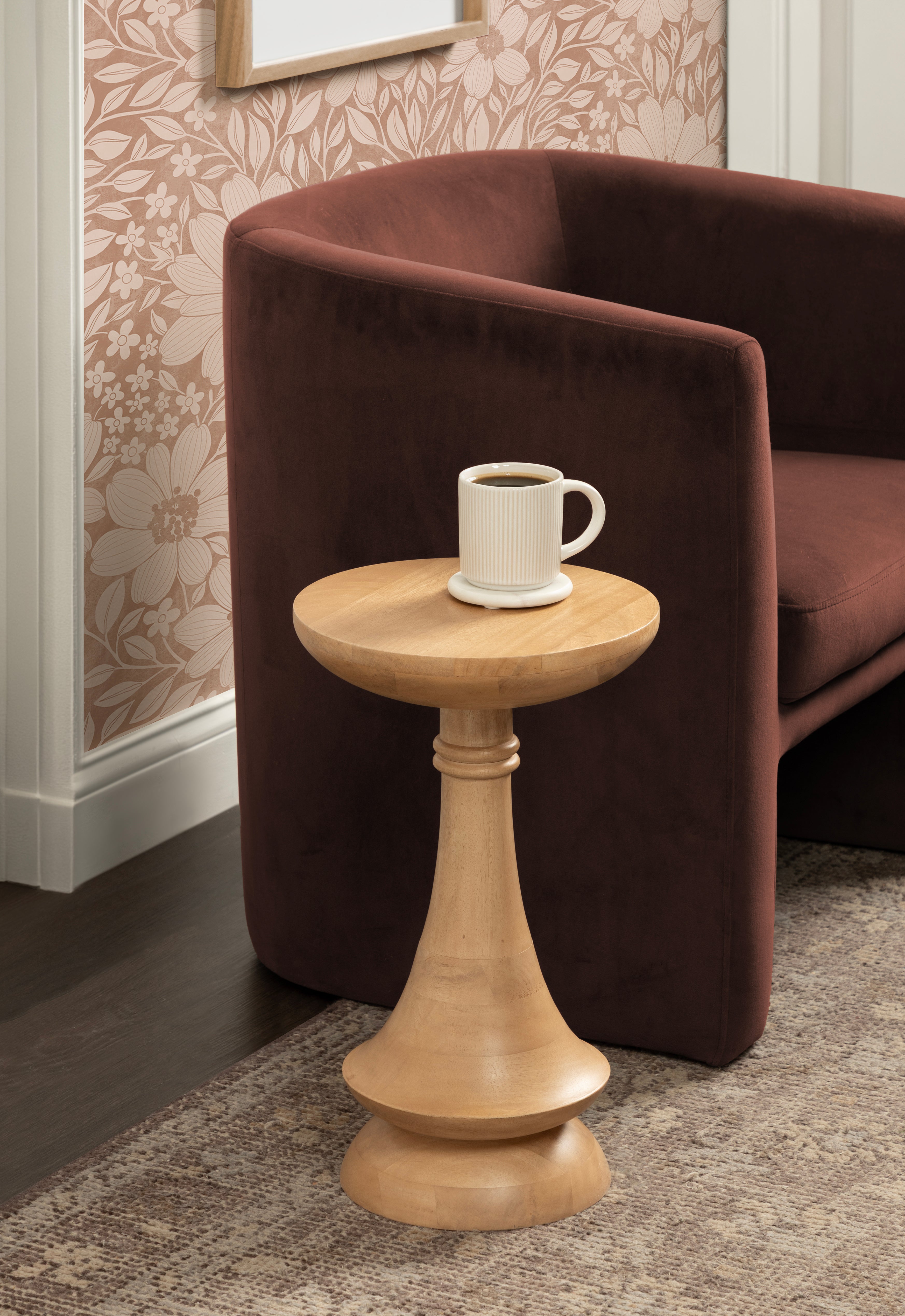 Side Table 12x12x20 Natural 6