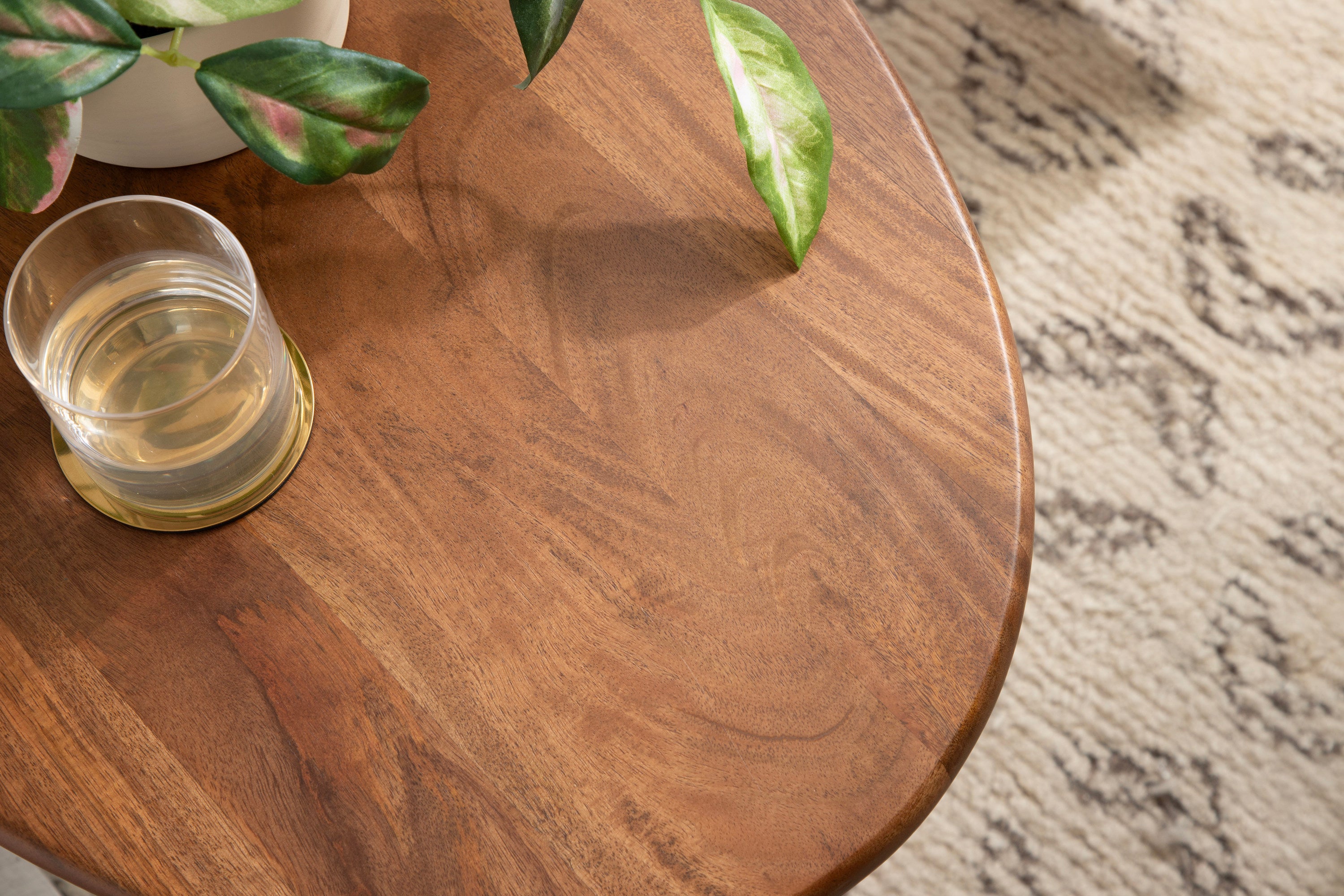 Tortola Wood Side Table