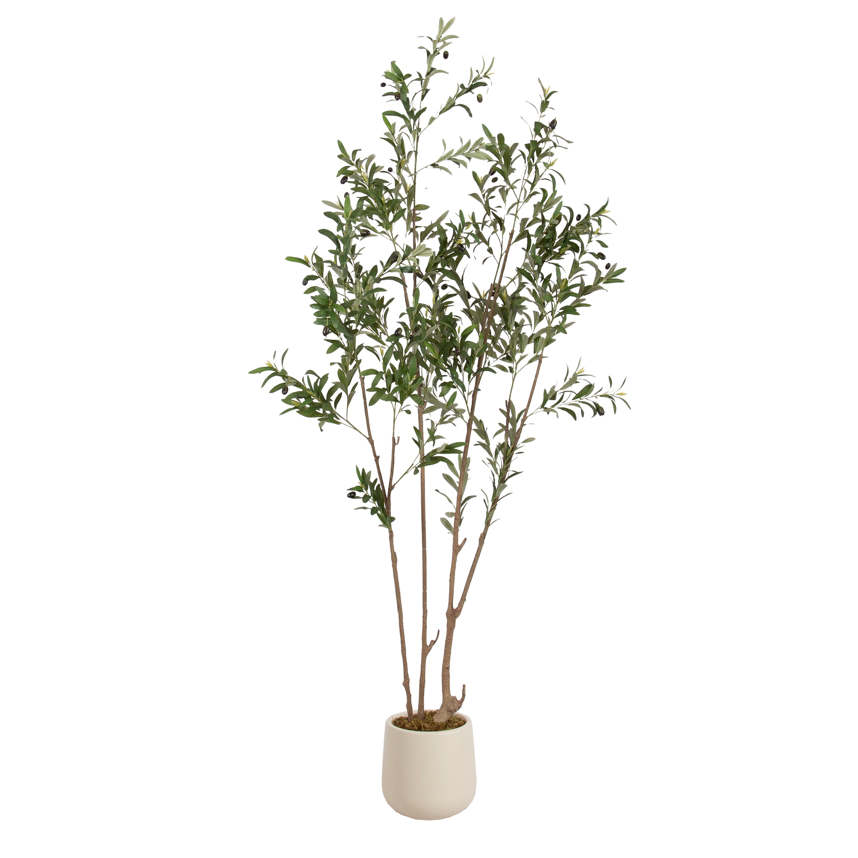Faux Tree 7' Cream 1