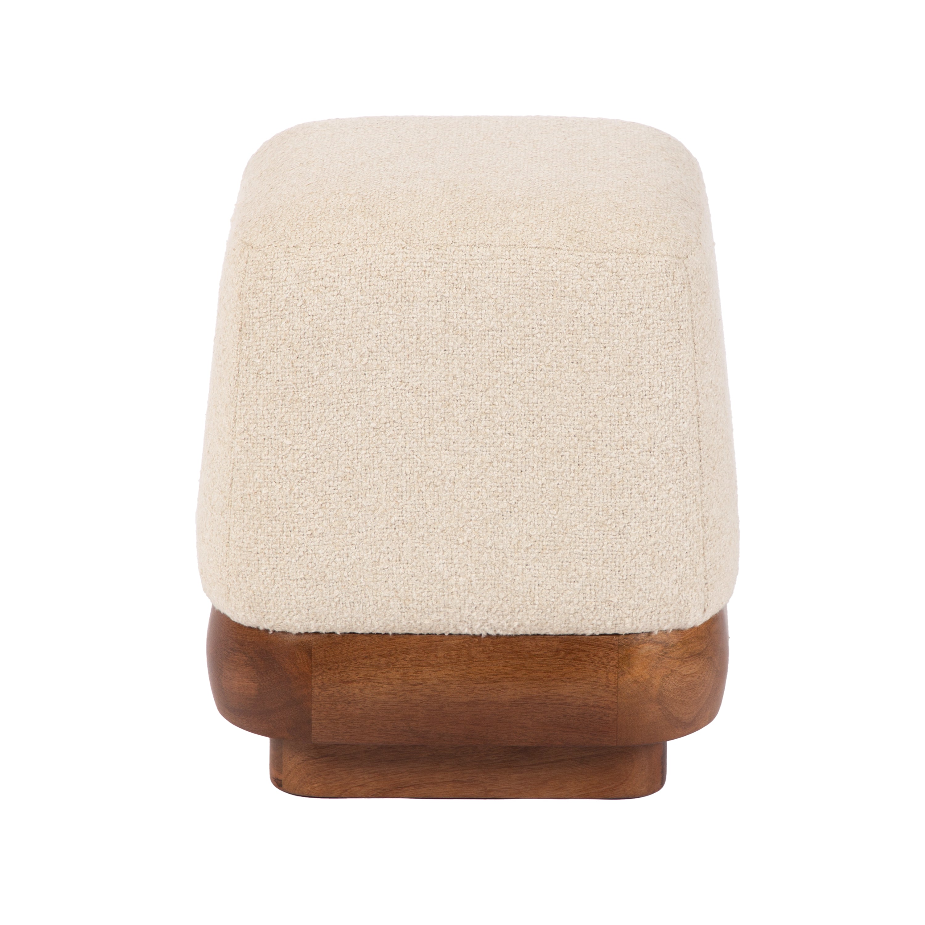 Standard Ottoman 16x16x18 Walnut Brown 5