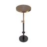 Engles Adjustable Embossed Metal Table and Plant Stand