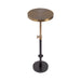 Drink Table Gold Black 10x10x30 1