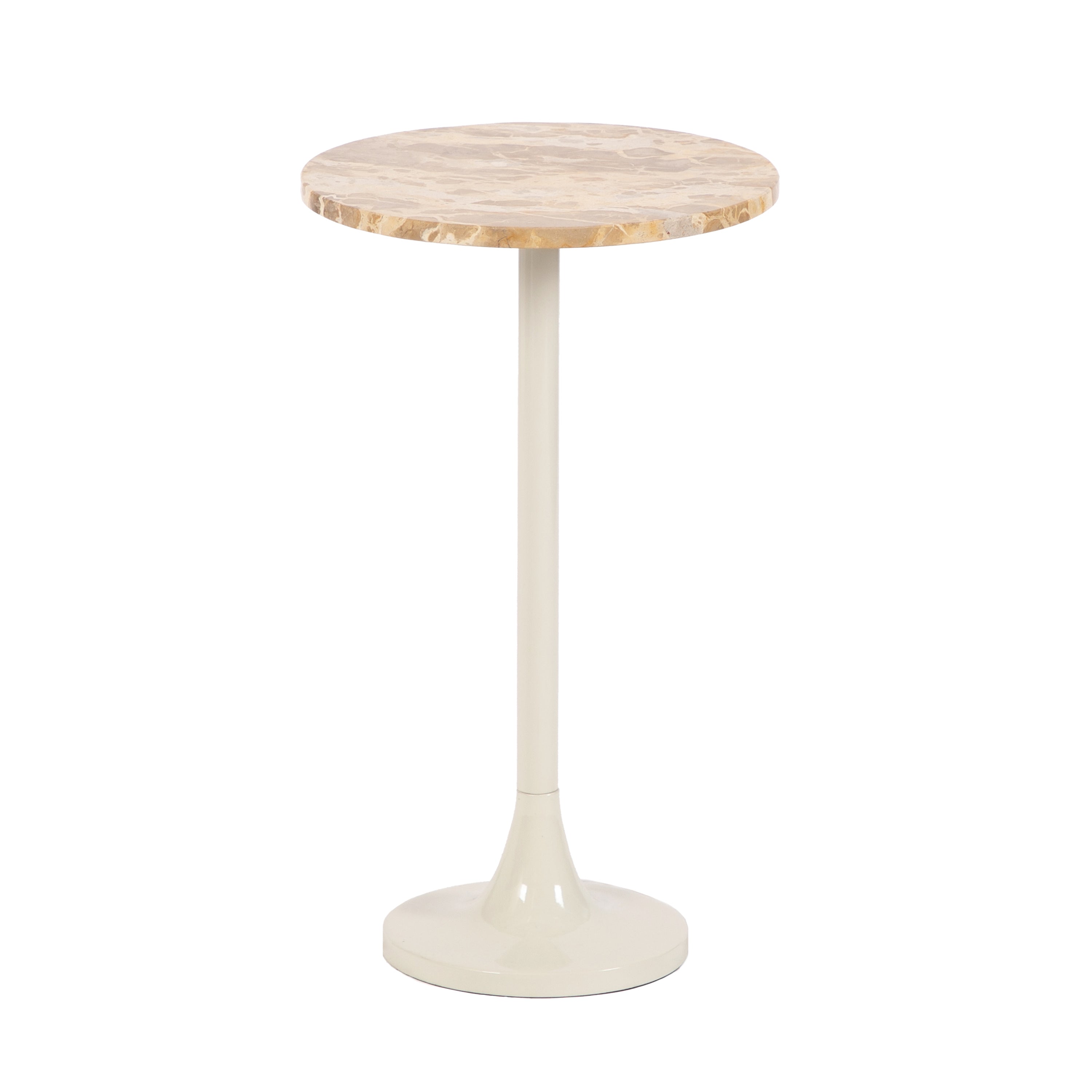 Drink Table Beige 14x14x24 1