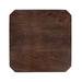 Side Table Dark Brown 12x12x28 4