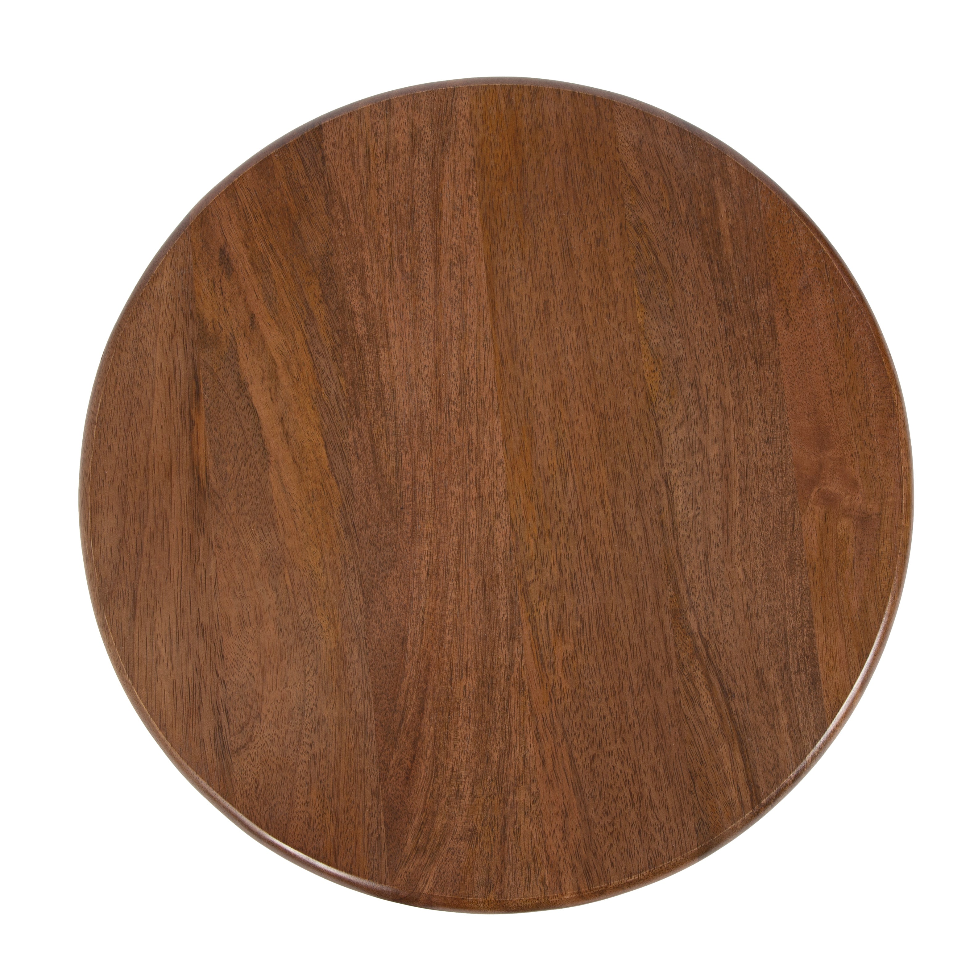 Side Table 14x14x22 Walnut Brown 4