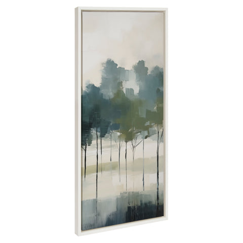 Sylvie Whispering Trees I Framed Canvas by Amy Lighthall