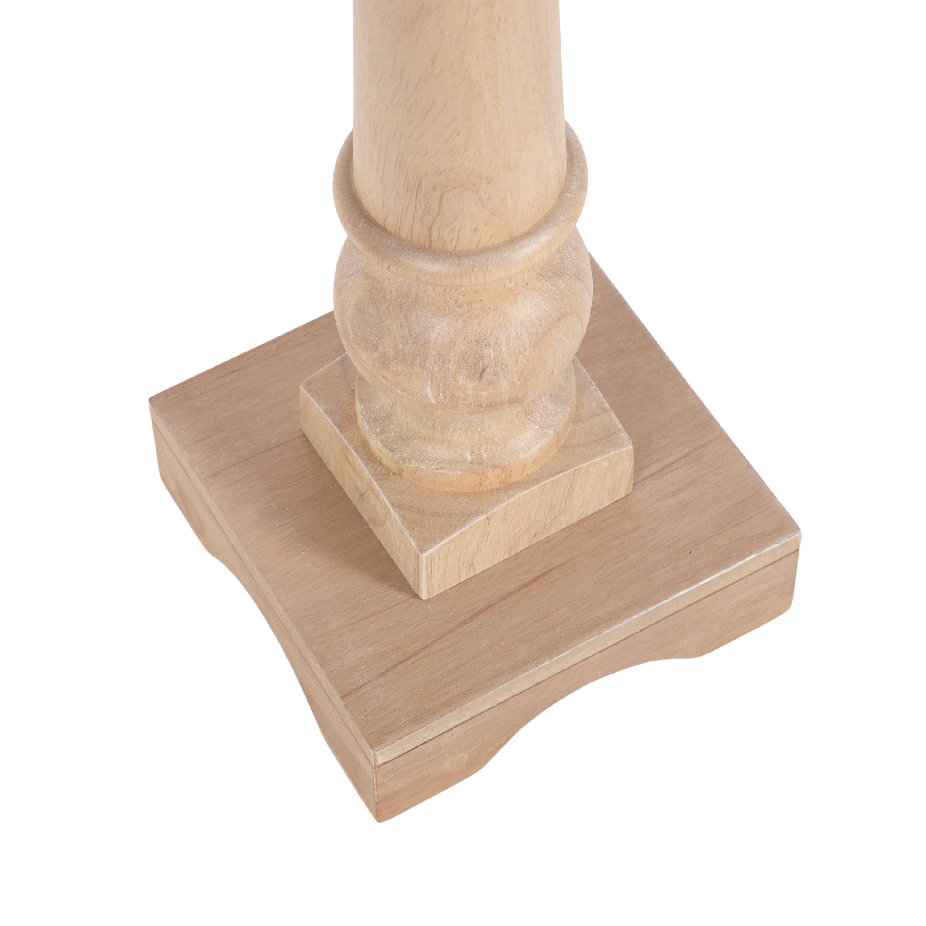 Side Table Natural Beige 12x12x25 6