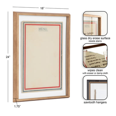 Dry Erase Board Blake Gold 18x24 2
