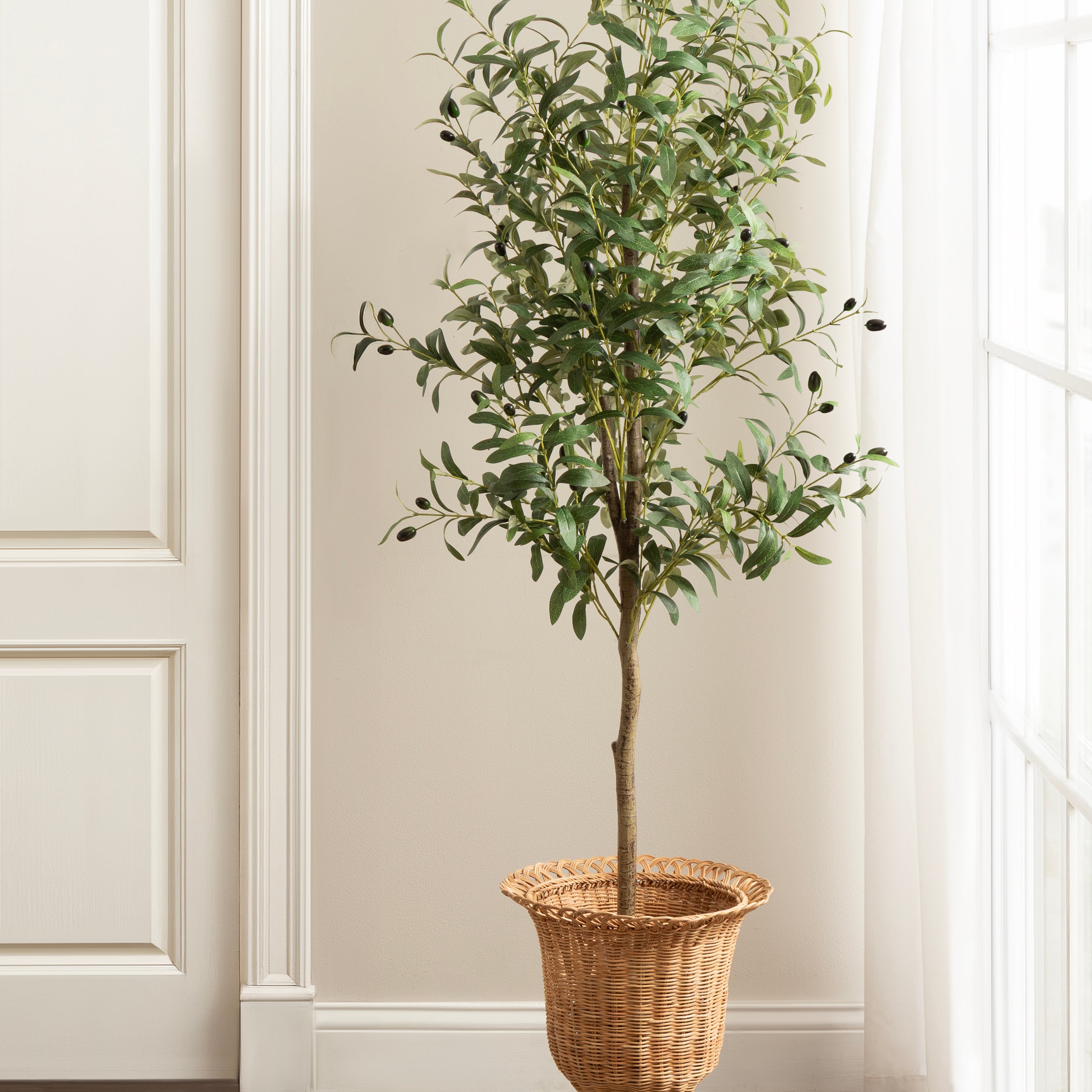 Freestanding Planter 13x13x16 Natural 6