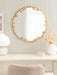 Round Mirror 26x26 Gold 6