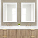 Rectangle Mirror White 27.5x39.5 7