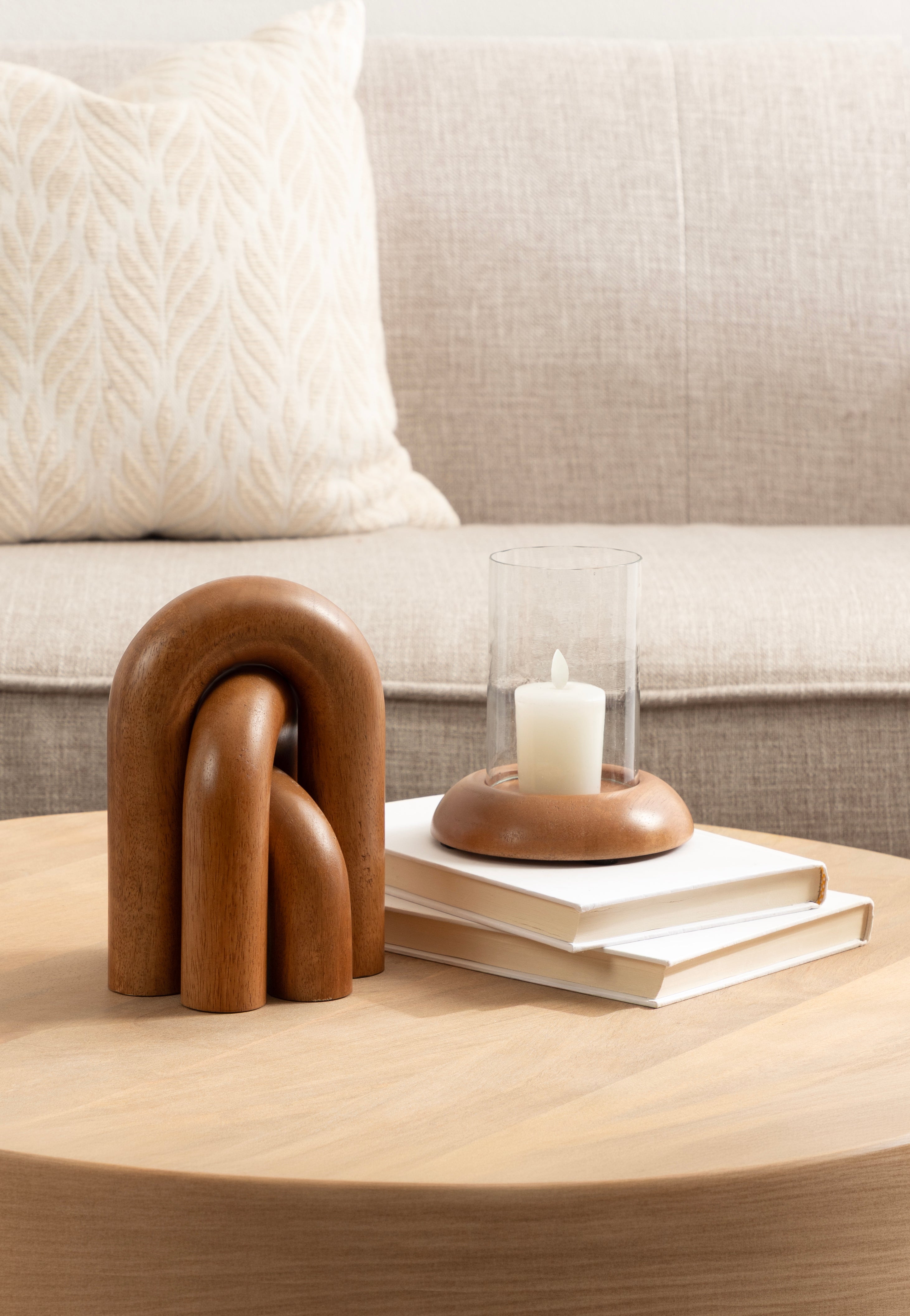 Decorative Accessory Set 2 Piece Natural 7