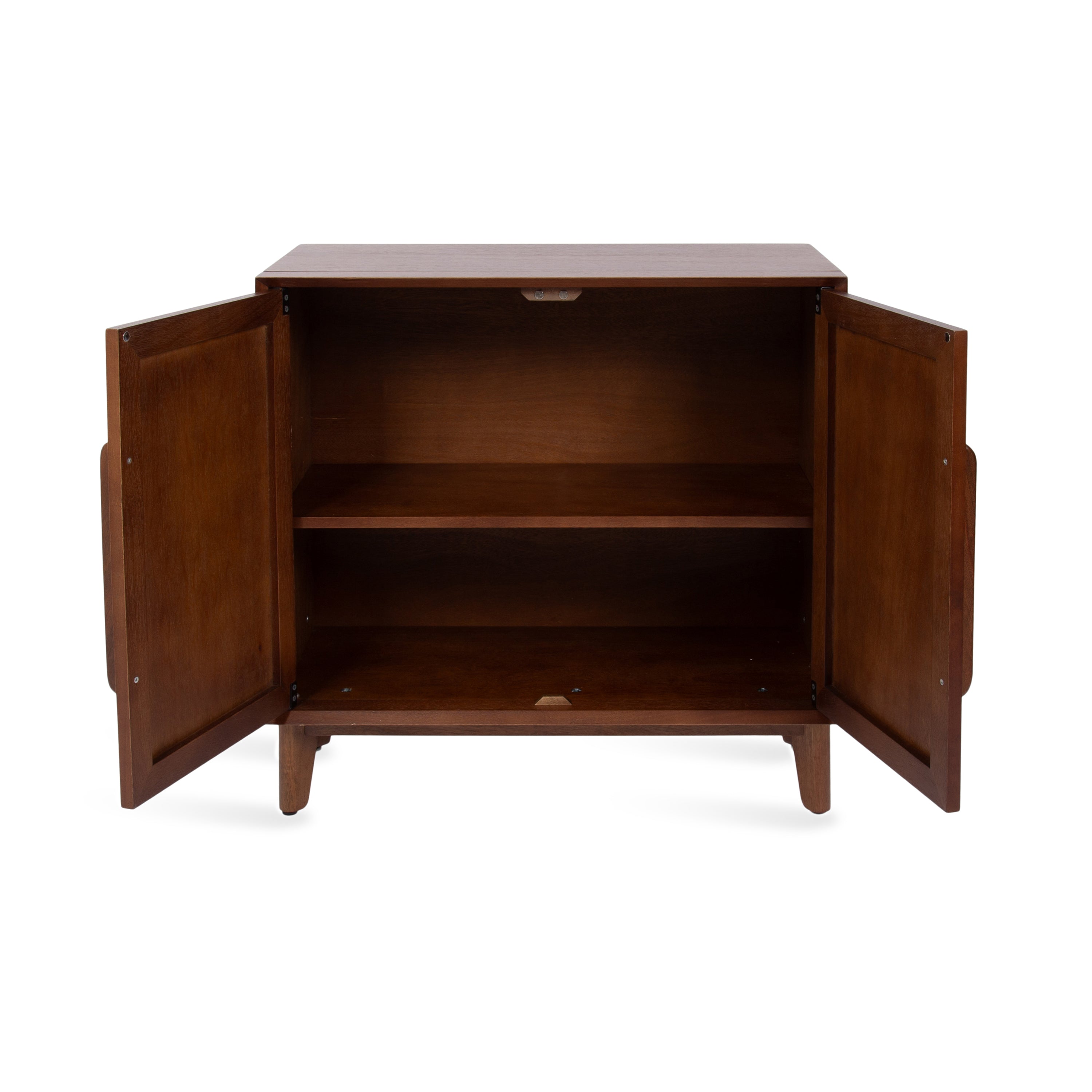 Floor Cabinet 30x15x30 Walnut Brown 6
