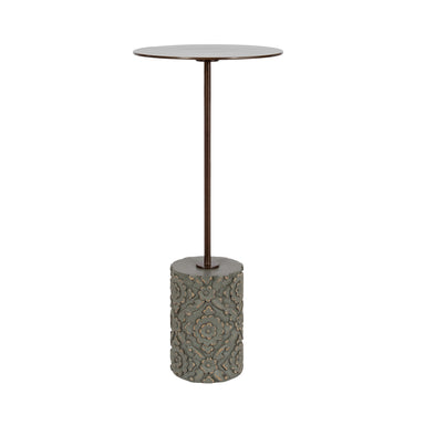 Drink Table 10x10x22 Green Bronze 1